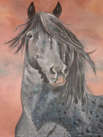 Revelation | mixed media on canvas | 42" x 32" | Original, $2,400 *SOLD!