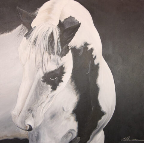 Intuition | mixed media on canvas | 38"x38" | *Private Collection