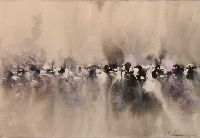 Ancestors | watercolor | 17" x 22" | Original, $450 *SOLD!